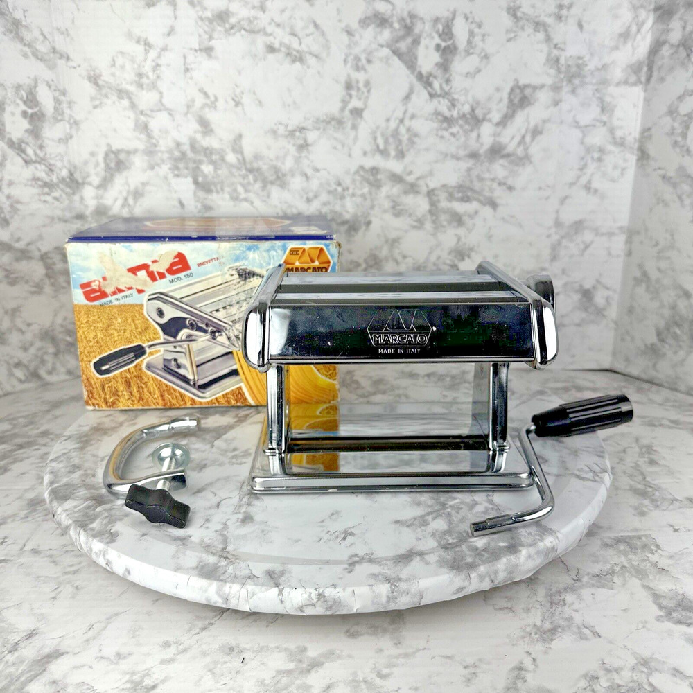 Marcato Ampia Brevettata 150 Vintage Pasta Noodle Maker Heavy Duty Machine Italy